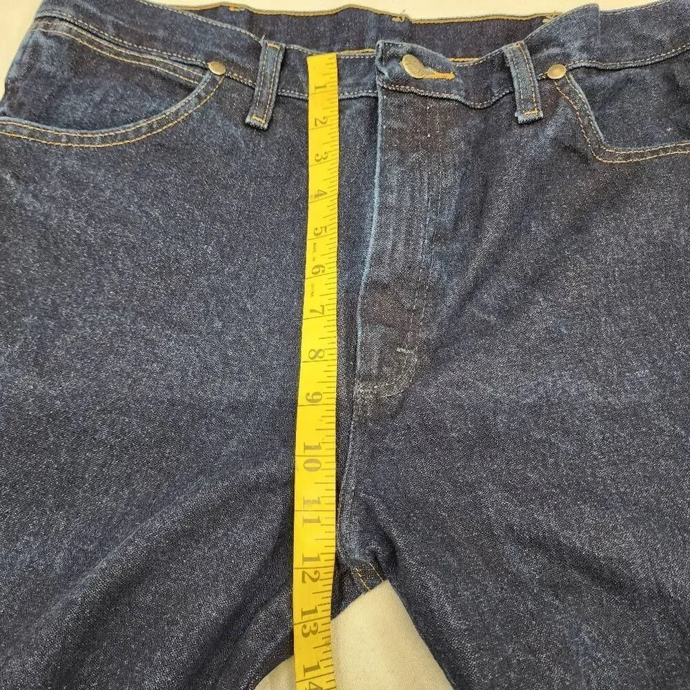 Wrangler Cowboy Cut Silver Edition Slim Fit Jeans 36x30 10933SEDD Dark Denim